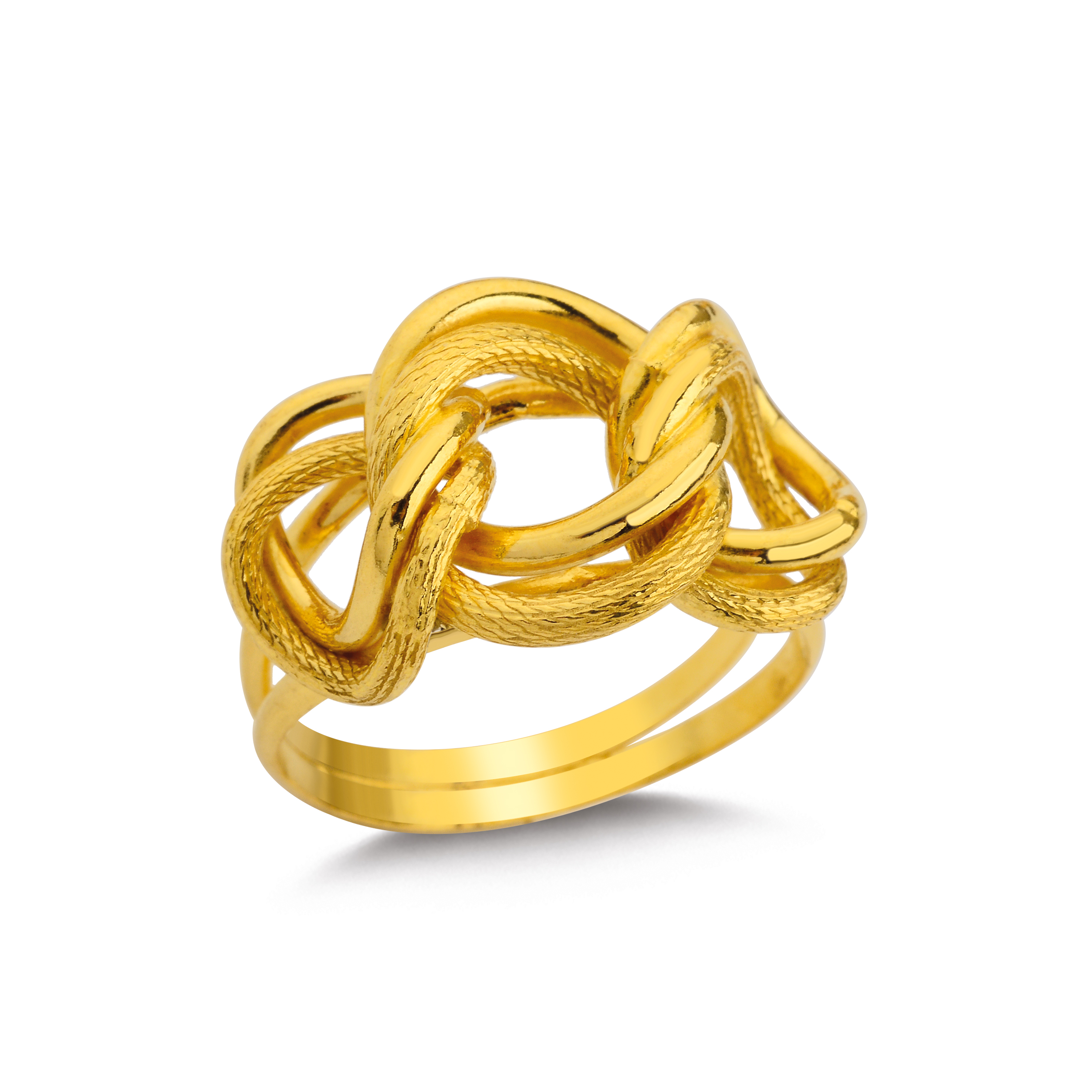 22 Ayar Altın Klasik Samanyolu Yüzük