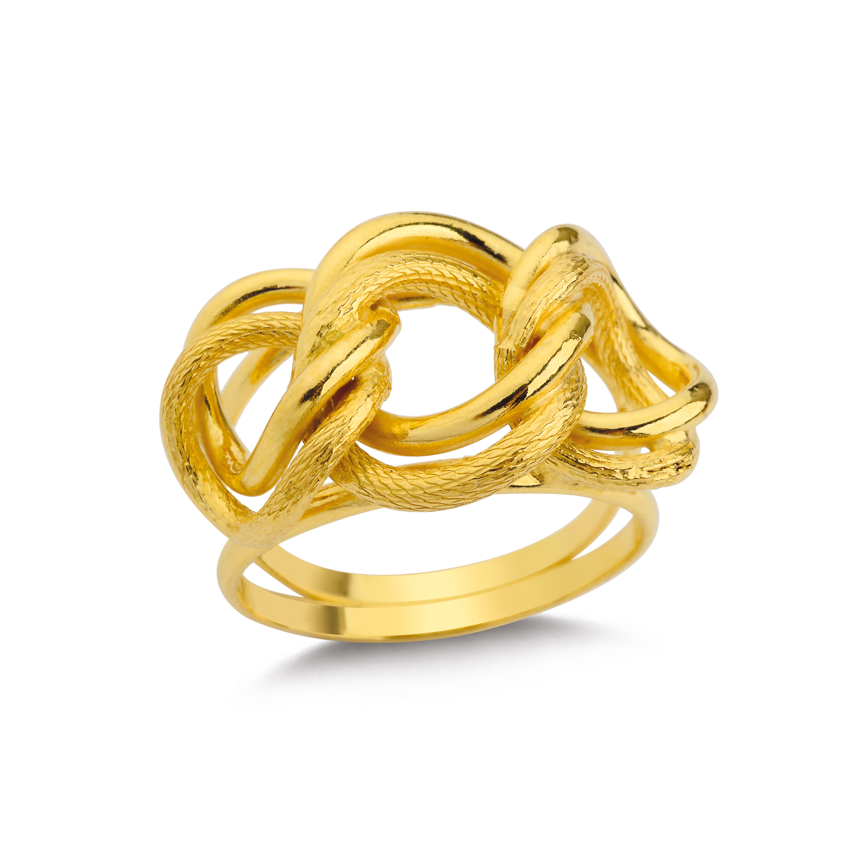 22 Ayar Altın Klasik Samanyolu Yüzük