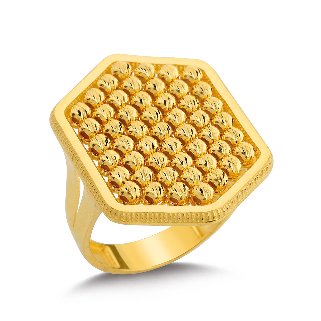 22 Ayar Altın Dorikalı Yüzük