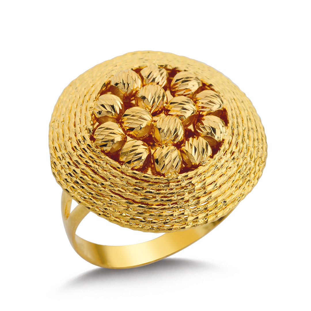 22 Ayar Altın Dorikalı Yüzük