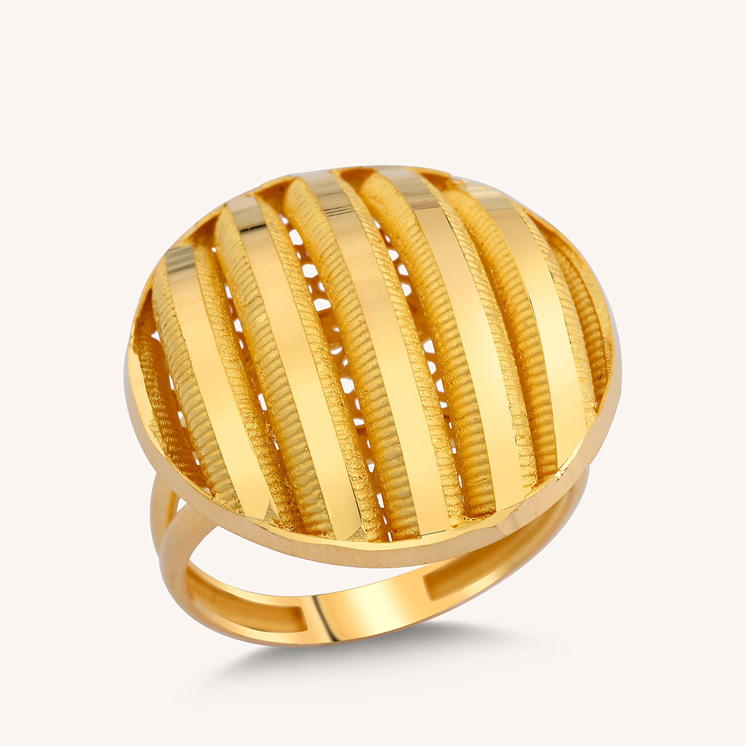 22 Ayar Altın Fantezi Yüzük
