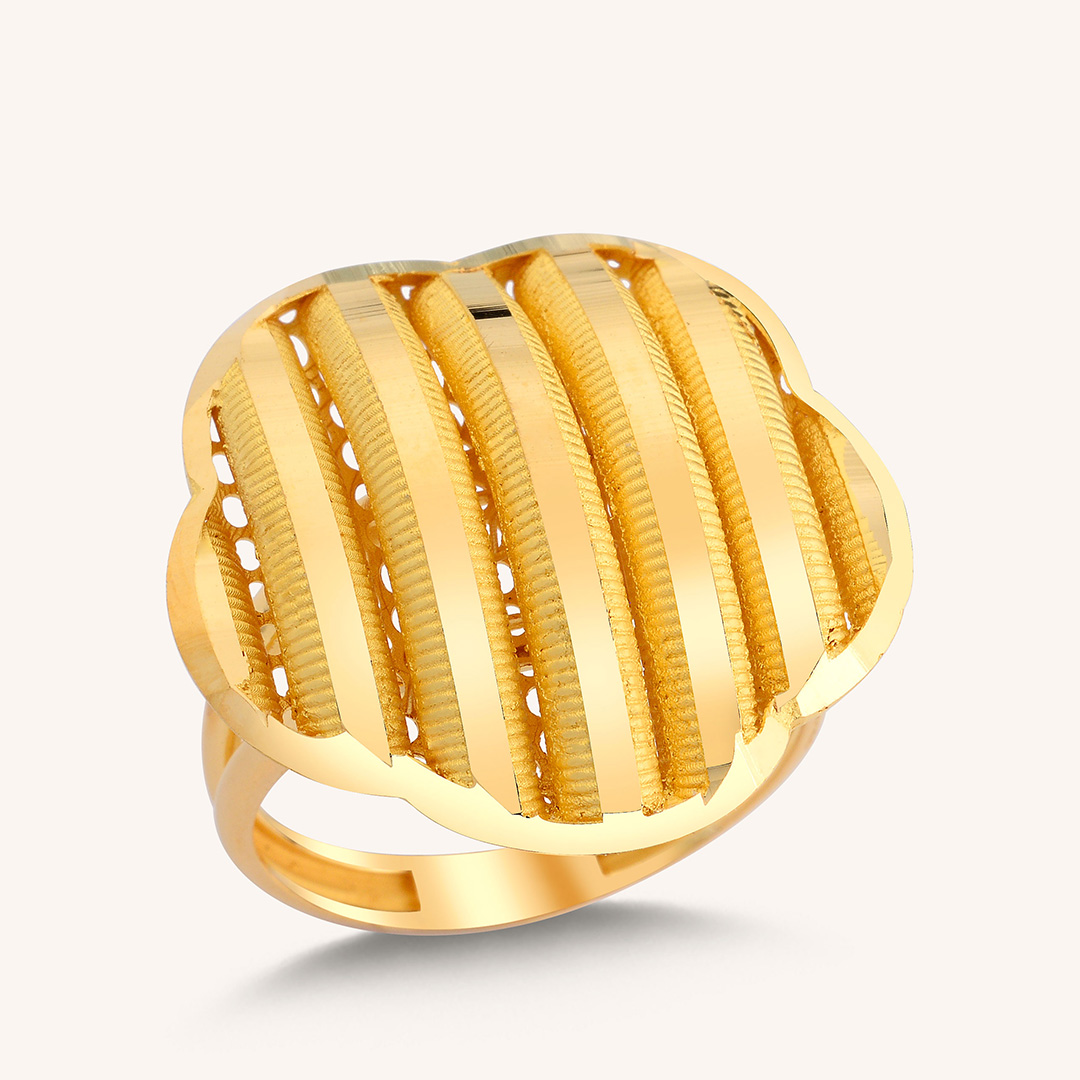 22 Ayar Altın Fantezi Yüzük