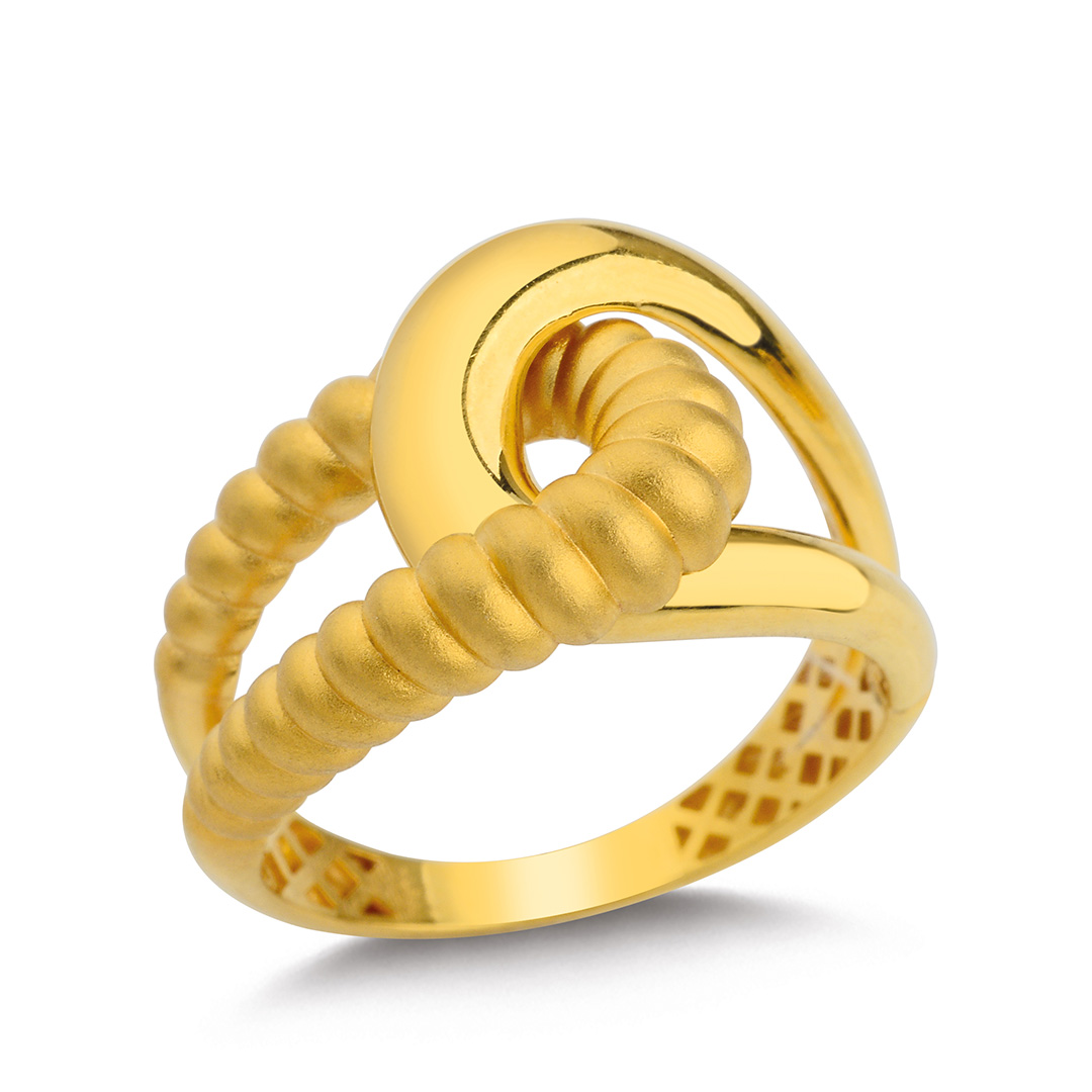 22 Ayar Altın Fantezi Yüzük