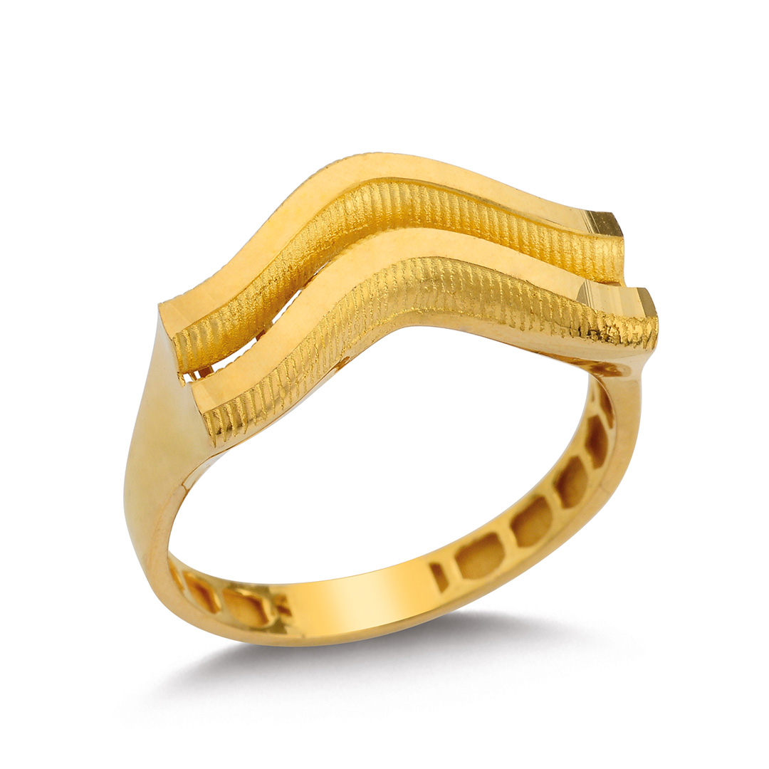 22 Ayar Altın Fantezi Yüzük