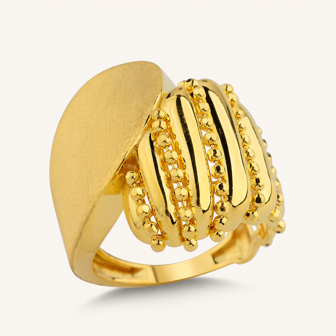 22 Ayar Altın Fantezi Yüzük