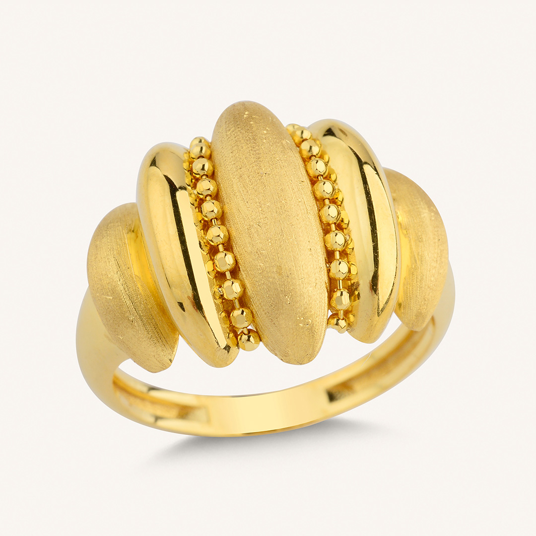 22 Ayar Altın Fantezi Yüzük