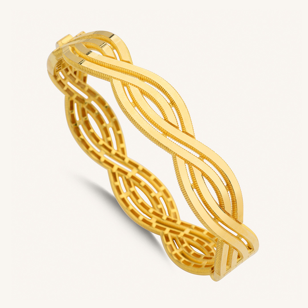 22 Ayar Altın Ajda Kelepçe