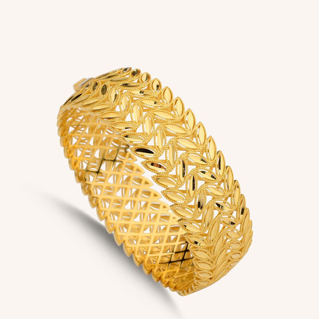 22 Ayar Altın Fizyon Kelepçe