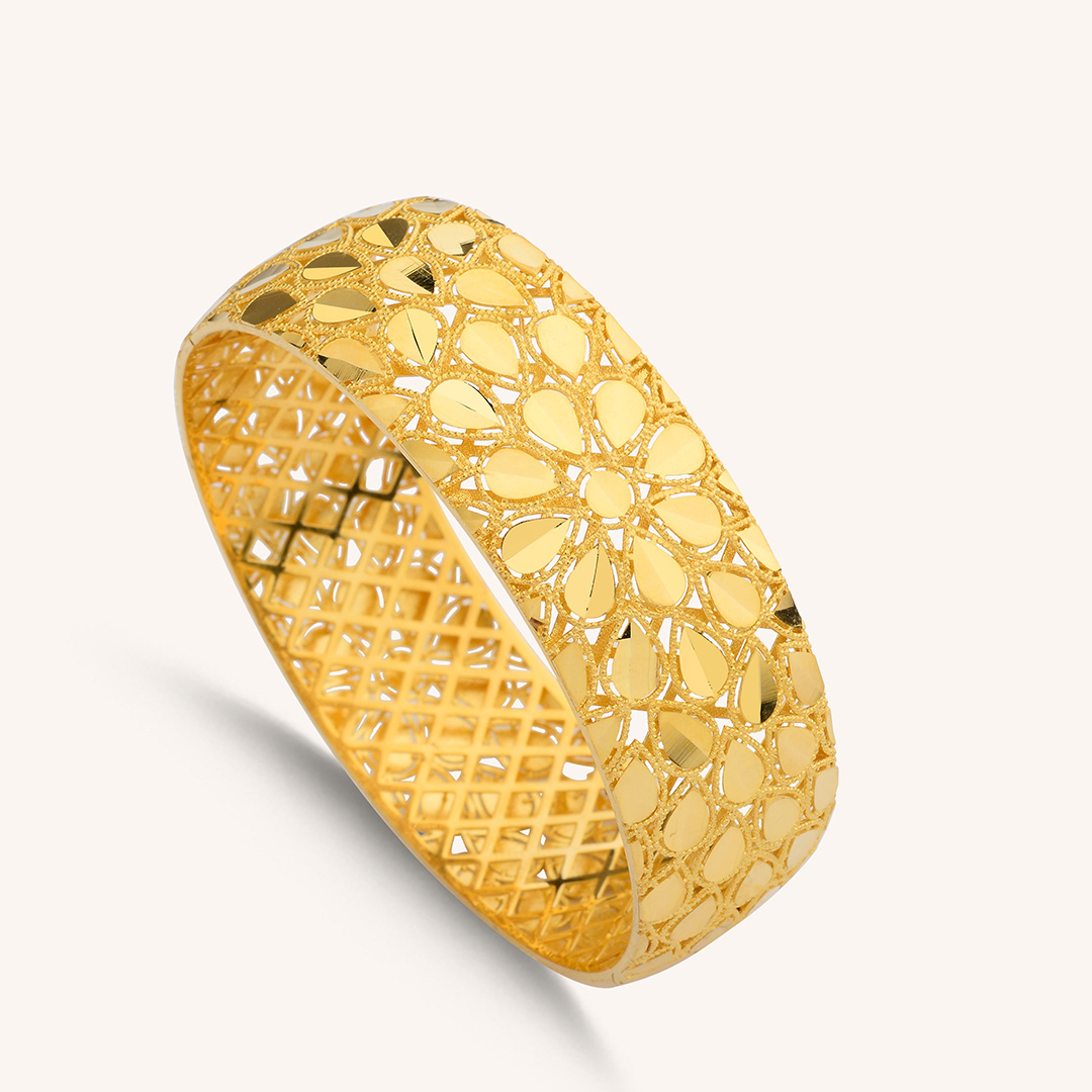 22 Ayar Altın Fizyon Kelepçe