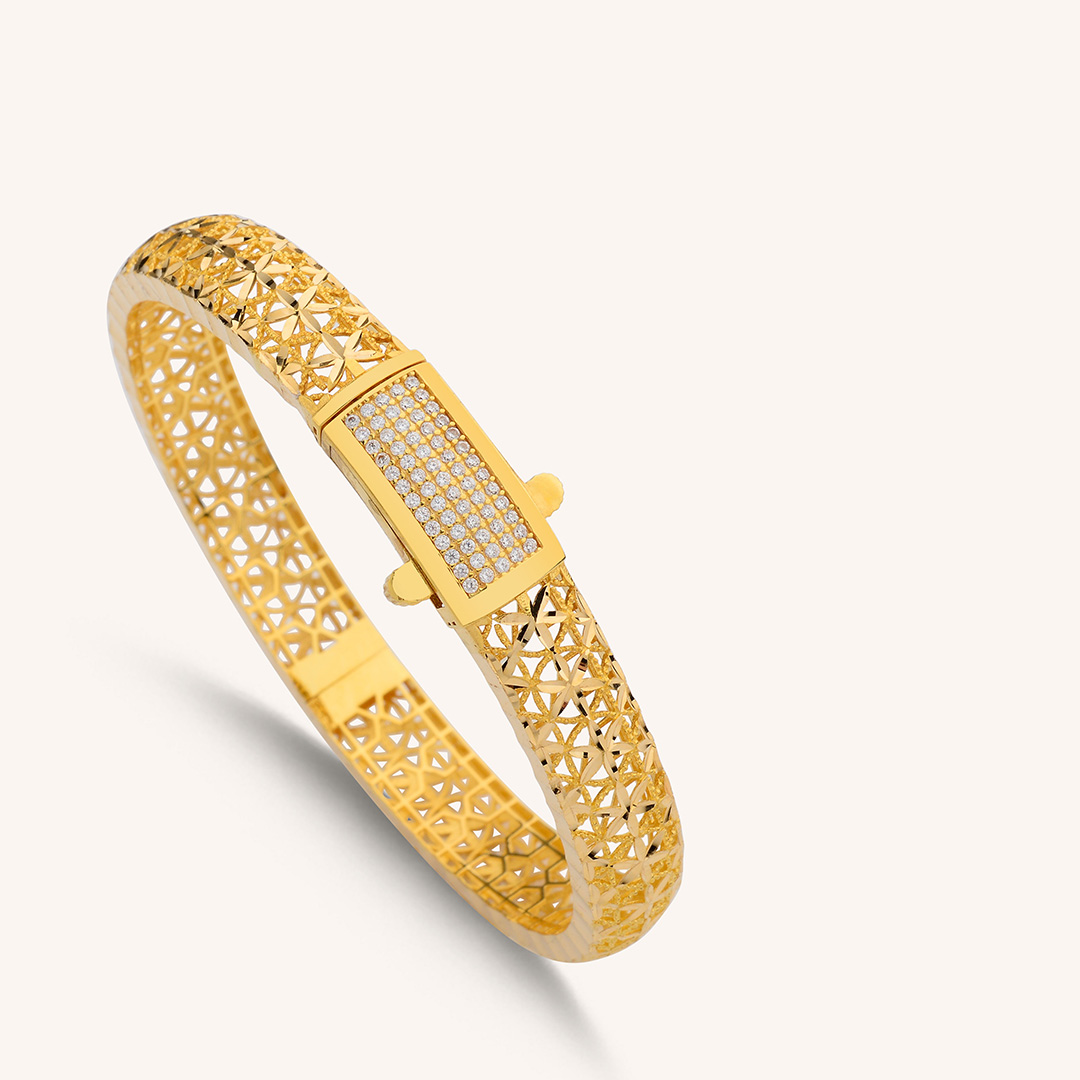 22 Ayar Altın Fizyon Kelepçe