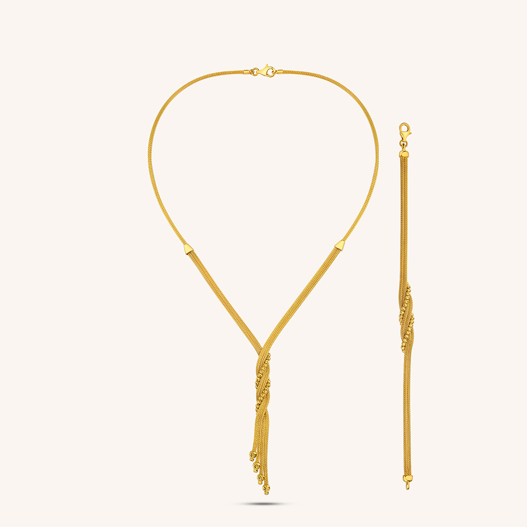 22 Ayar Altın Kalze Set