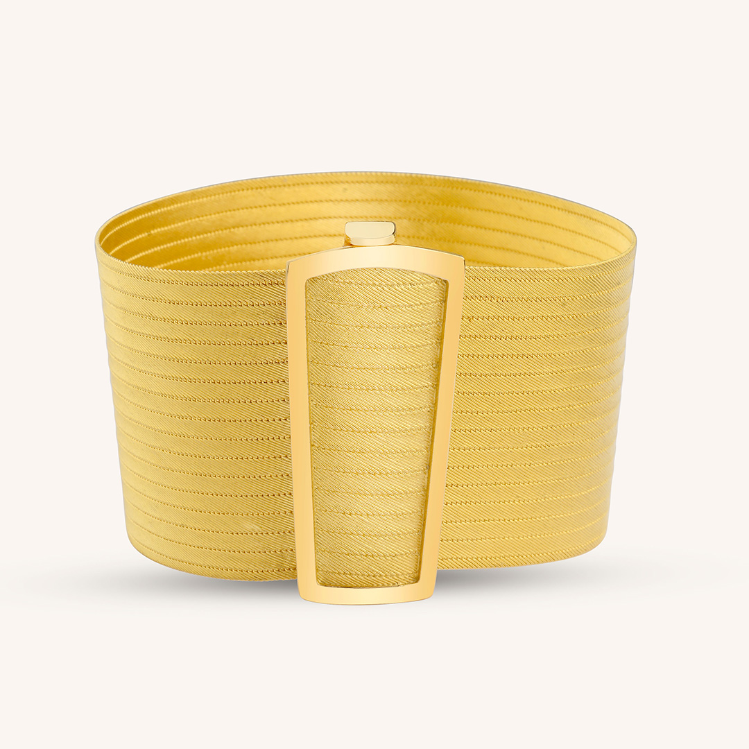 22 Ayar Altın 17 Sıra Hasır Toka Trabzon Hasır Bileklik